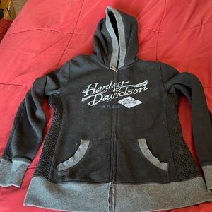 Harley Davidson Zip Up Hoodie